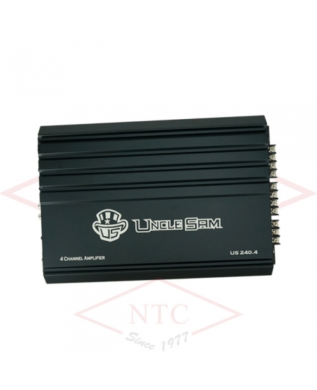 UNCLE SAM 4 Channel Amplifier 240W Class AB