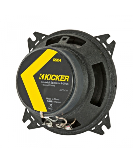 KICKER CS-SERIES 4 inch 2 Way Coaxial Speaker