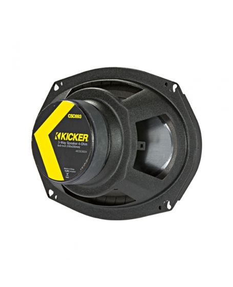 KICKER CS-SERIES 6 x 9 inch 3 Way Coaxial Speaker