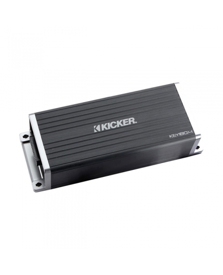 KICKER KEY Auto-EQ Smart 4 Channel Amplifier ( A.I. driven DSP )