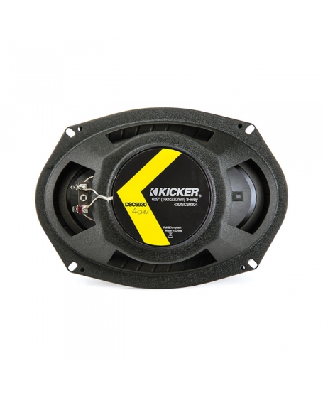 KICKER DS-SERIES 6 x 9 inch 3 Way Coaxial Speaker