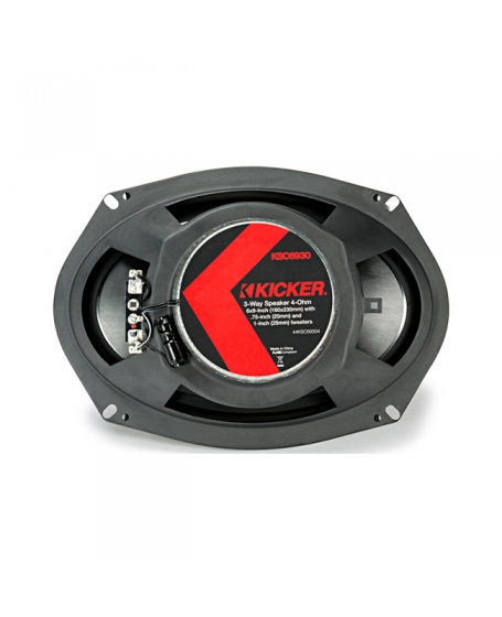 KICKER KS-SERIES 6 x 9 inch 3 Way Coaxial Speaker