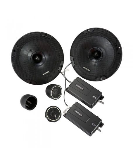 KICKER CS-SERIES 6.75 inch 2 Way Component Speaker