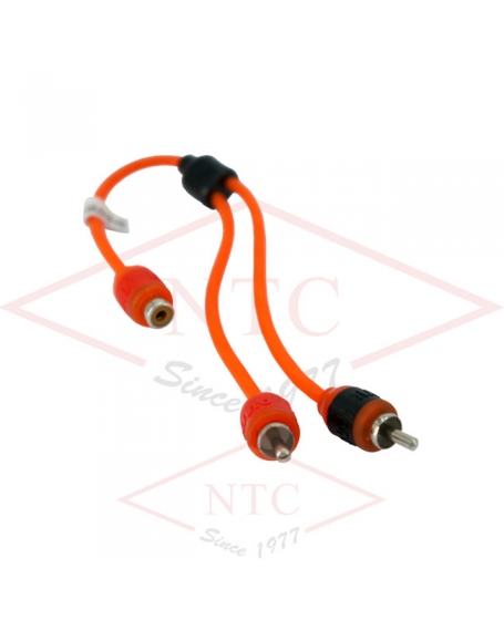 MOHAWK LOW NOISE RCA Cable Y-Connector 1Y/2M