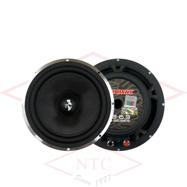 MOHAWK M3-SERIES PRO 6.5 inch 3 Way Component Speaker