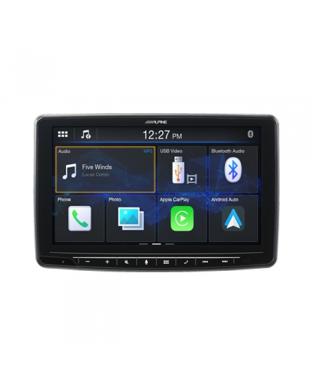 ALPINE Halo9 9 inch Floating Display with CarPlay and Android Auto