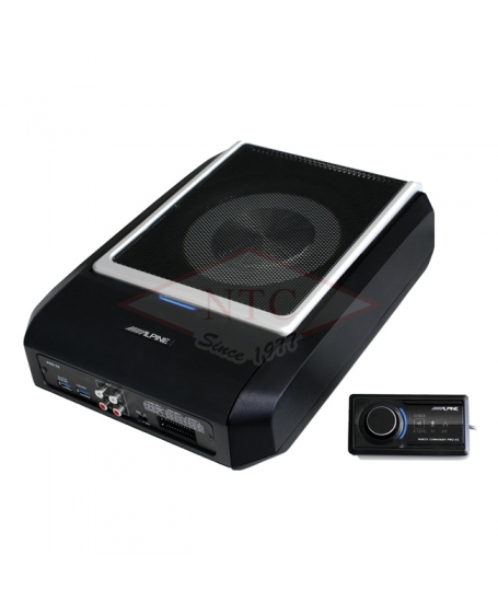 ALPINE 8 inch Active Subwoofer with 4.1 Channel DSP