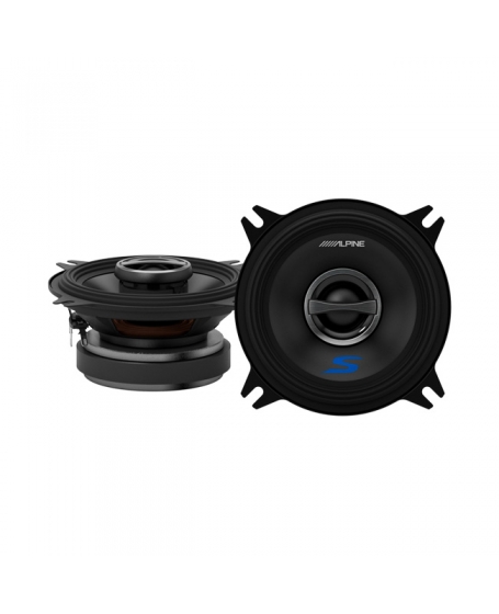 ALPINE S-SERIES 4 inch 2-Way Coaxial Speaker System