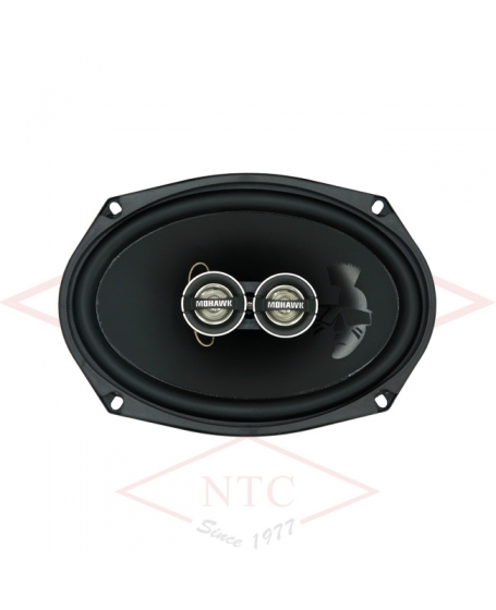 MOHAWK M1-SERIES PRO 6x9 inch 3 Way Coaxial Speaker