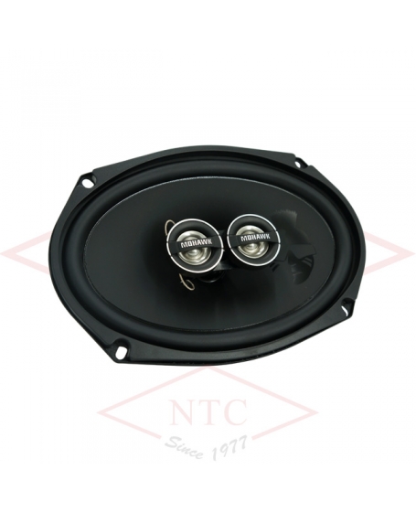 MOHAWK M1-SERIES PRO 6x9 inch 3 Way Coaxial Speaker